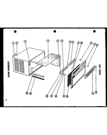 Exterior parts (615-2g/p54302-30r)