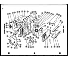 Amana 624-3GH/P54302-29R interior parts (615-2g/p54302-30r) diagram