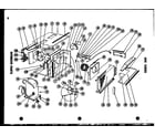 Amana 624-5GH-1/P54302-40R installation kit parts (624-5g-1/p54302-39r) (624-5gh-1/p54302-40r) (624-3g-1/p54302-52r) (624-3gh-1/p54302-53r) diagram