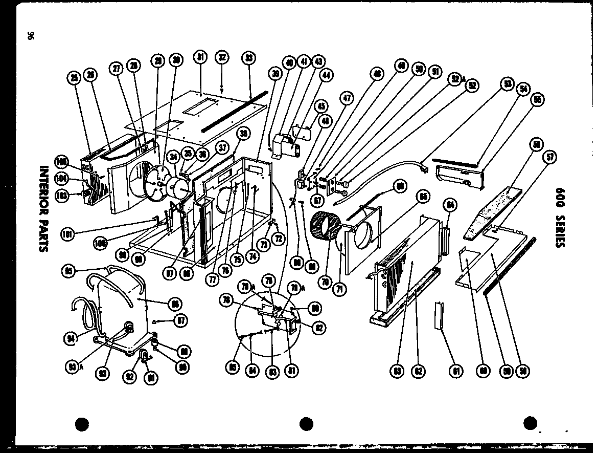Installation kit parts (624-5g-1/p54302-39r) (624-5gh-1/p54302-40r) (624-3g-1/p54302-52r) (624-3gh-1/p54302-53r)