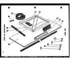 Amana 624-5GH-1/P54302-40R installation kit parts (624-3g-1/p54302-52r) (624-3gh-1/p54302-53r) diagram