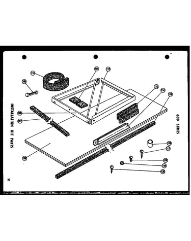 Installation kit parts (624-3g-1/p54302-52r) (624-3gh-1/p54302-53r)