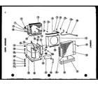 Amana 6P-2JM/P54360-34R interior parts (11-5g/p54390-70r) (11-5j/p54390-70r) (11-5gh/p54390-72r) diagram