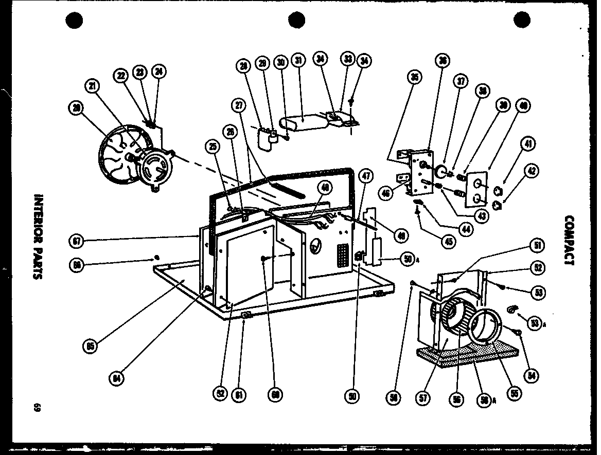 Interior parts (12-3jh/p54390-77r) (12-3jh/p54390-92r)