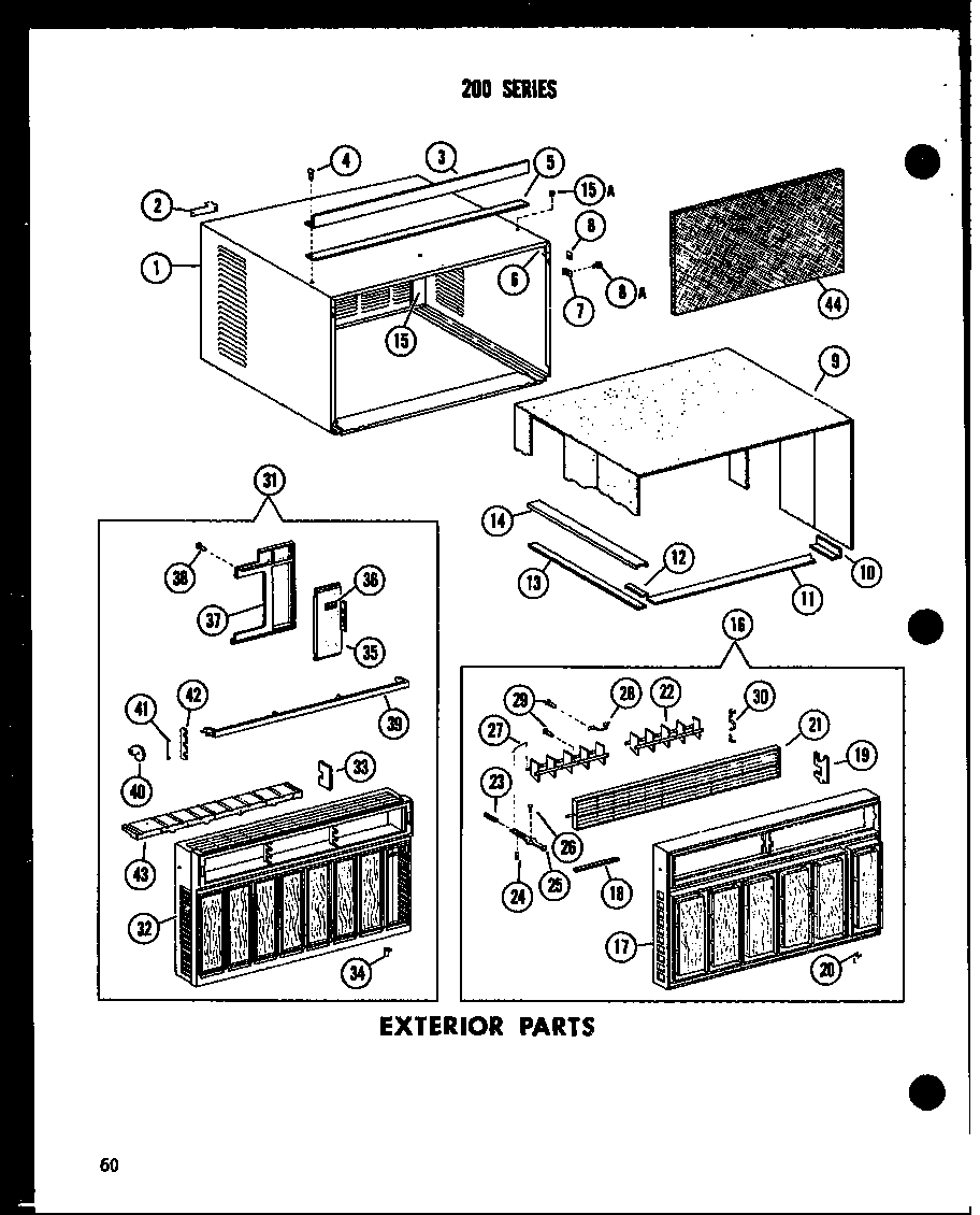 Exterior parts (210w-3j/p54655-26r) (210w-3jh/p54655-27r) (212-2j/p54655-15r) (212-3j/p54655-16r) (212d-3j/p54655-10r) (218-3j/p54655-19r) (218-3jh/p54655-20r) (218d-3j/p54655-12r) (218d-3jh/p54655-32r) (218-5j/p54655-24r) (218-5jh/p54655-25r) (218d-3j-1