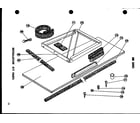 Amana 215D-3J/P54655-11R installation kit parts (615-2j/p54720-1r) (621-3j/p54720-2r) (621-5j/p54720-3r) diagram