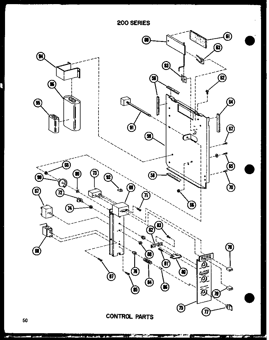 CONTROL PARTS (212-2J-1/P54655-56R) (212-2JM/P54655-42R) (212D-3JM/P54655-43R) (212-3J-1/P54655-53R) (215-3J-1/P54655-54R) (215-3JM/P54655-44R) (215D-3JM/P54655-45R) (218-3JM/P54655-46R) (218D-3JM/P54655-47R) (218-3J-1/P54655-55R)