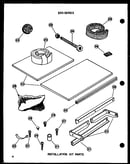Installation kit parts (212-2j-1/p54655-56r) (212-3j-1/p54655-53r) (215-3j-1/p54655-54r) (218-3j-1/p54655-55r)