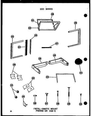 Instal-amatic mount (212-2j-1/p54655-56r) (215-3j-1/p54655-54r) (218-3j-1/p54655-55r)