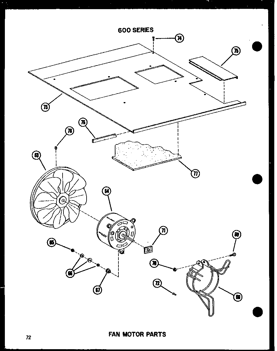 FAN MOTOR PARTS (615-2J/P54720-1R) (621-3J/P54720-2R) (621-3J-1/P54720-26R) (621-5J/P54720-3R) (624-3J-1/P54720-6R) (624-3J/P54720-5R) (624-3J/P54720-4R) (624-3JH/P54720-19R) (624-3JH/P54720-18R) (624-5J/P54720-20R) (624-5JH/P54720-14R) (628-3J/P54302-55R