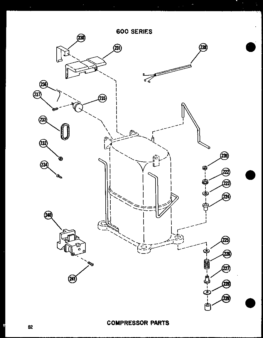 COMPRESSOR PARTS (615-2J/P54720-1R) (621-3J/P54720-2R) (621-3J-1/P54720-26R) (621-5J/P54720-3R) (624-3J-1/P54720-6R) (624-3J/P54720-5R) (624-3J/P54720-4R) (624-3JH/P54720-19R) (624-3JH/P54720-18R) (624-5J/P54720-20R) (624-5JH/P54720-14R) (628-3J/P54302-55