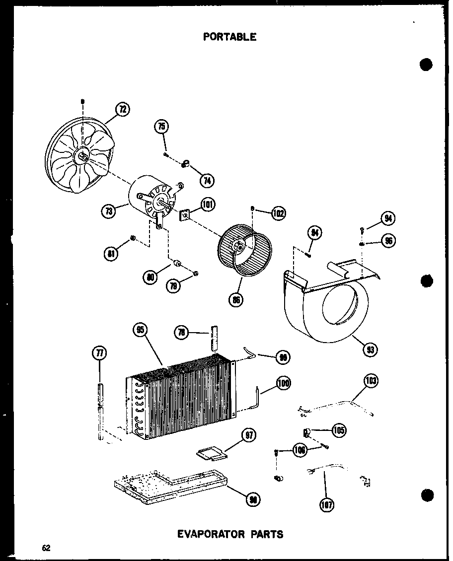 Evaporator parts (5-spn/p54973-1r) (5p-2nm-1/p54972-6r) (5p-2nm/p54972-1r) (6p-2anm/p54972-2r) (6p-2nh/p54973-2r) (6p-5n/p54973-3r) (8p-2nm/p54972-3r) (8p-5n/p54973-4r) (8p-5nm/p54972-5r)