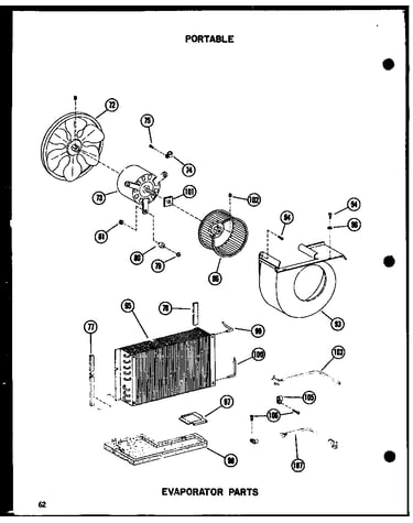 Evaporator parts (5-spn/p54973-1r) (5p-2nm-1/p54972-6r) (5p-2nm/p54972-1r) (6p-2anm/p54972-2r) (6p-2nh/p54973-2r) (6p-5n/p54973-3r) (8p-2nm/p54972-3r) (8p-5n/p54973-4r) (8p-5nm/p54972-5r)