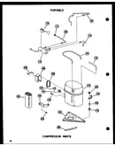 Compressor parts (5-spn/p54973-1r) (5p-2nm-1/p54972-6r) (5p-2nm/p54972-1r) (6p-2anm/p54972-2r) (6p-2nh/p54973-2r) (6p-5n/p54973-3r) (8p-2nm/p54972-3r) (8p-5n/p54973-4r) (8p-5nm/p54972-5r)