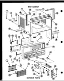 Exterior parts (7-2jm/p54336-64r) (11-5jh/p54336-66r) (12-3j/p54390-99r) (12-3jh/p54336-63r)