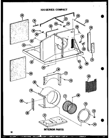 Interior parts (109-2j/p54390-97r)