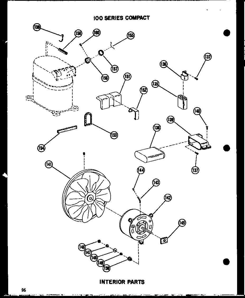 Interior parts (109-2j/p54390-97r)