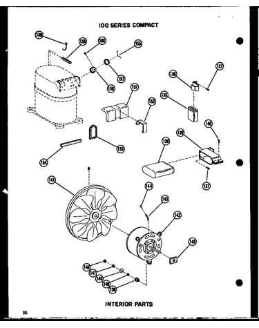 Interior parts (109-2j/p54390-97r)