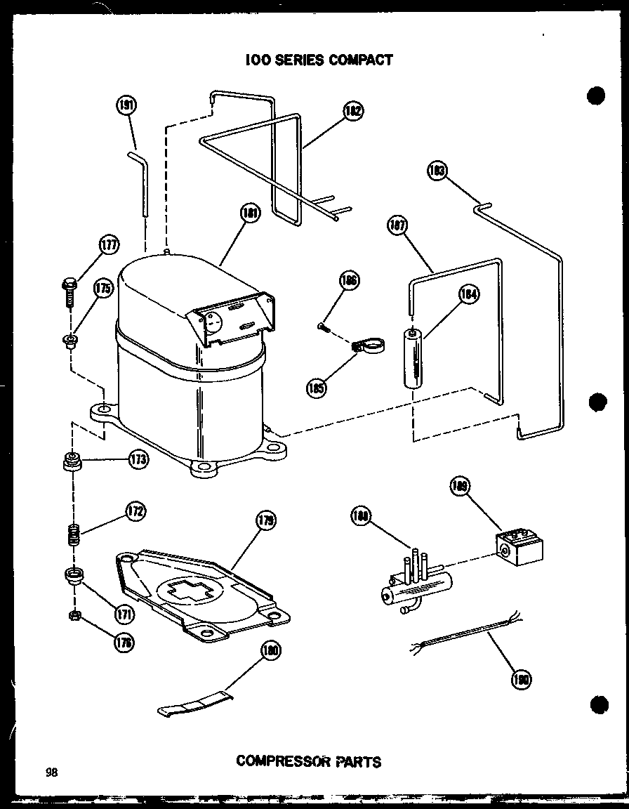 COMPRESSOR PARTS (109-2J/P54390-97R)