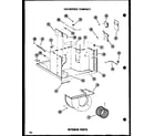 Amana 109-2N/P54975-1R interior parts diagram
