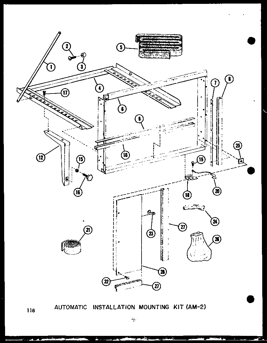 AUTOMATIC INSTALLATION MOUNTING KIT (AM-2)