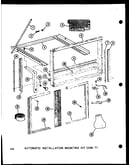 Automatic installtion mounting kit (1am-7) (9-2n/p54974-10r) (11-2n/p54974-11r) (12-2n/p54974-12r) (13-3n/p54974-13r)