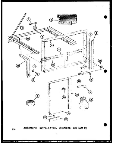 Automatic installation mounting kit (am-2)