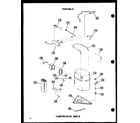Amana 6P-2AMW/P54972-9R compressor parts diagram