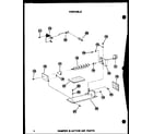 Amana 6P-2NHW/P54973-10R damper & action air parts diagram