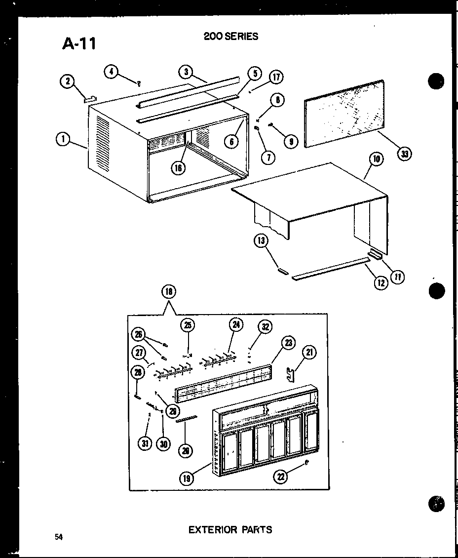 Exterior parts (212-2jm/p54655-65r) (614-2n/p54720-41r) (215-5j/p54655-63r) (621-3j-1/p54720-39r) (621-5j/p54720-34r) (215-3j-1/p54655-58r) (218-3jm/p54655-60r) (624-3j-1/p54720-40r) (218-5j/p54655-64r) (624-3j/p54720-28r) (624-3j/p54720-29r) (218-3j-1/p5