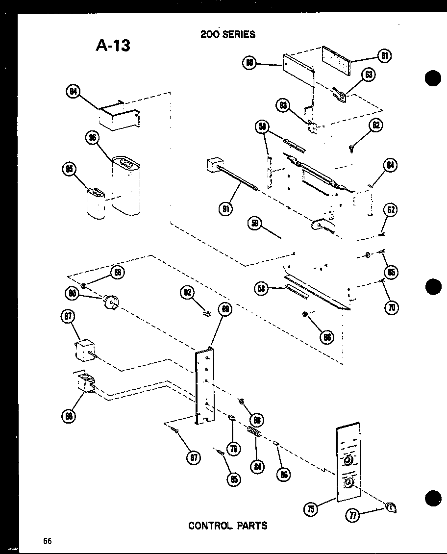 CONTROL PARTS (212-2JM/P54655-65R) (614-2N/P54720-41R) (215-5J/P54655-63R) (621-3J-1/P54720-39R) (621-5J/P54720-34R) (215-3J-1/P54655-58R) (218-3JM/P54655-60R) (624-3J-1/P54720-40R) (218-5J/P54655-64R) (624-3J/P54720-28R) (624-3J/P54720-29R) (218-3J-1/P54