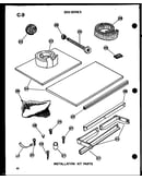 Installation kit parts (215-5j/p54655-63r) (621-3j-1/p54720-39r) (621-5j/p54720-34r) (215-3j-1/p54655-58r) (218-5j/p54655-64r) (624-3j/p54720-28r) (624-3j/p54720-29r) (218-3j-1/p54655-61r) (624-3jh/p54720-30r) (215-3ne/p54655-68r) (215-3n/p54655-67r) (624