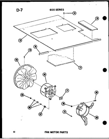 Fan motor parts (212-2jm/p54655-65r) (614-2n/p54720-41r) (215-5j/p54655-63r) (621-3j-1/p54720-39r) (621-5j/p54720-34r) (215-3j-1/p54655-58r) (218-3jm/p54655-60r) (624-3j-1/p54720-40r) (218-5j/p54655-64r) (624-3j/p54720-28r) (624-3j/p54720-29r) (218-3j-1/p