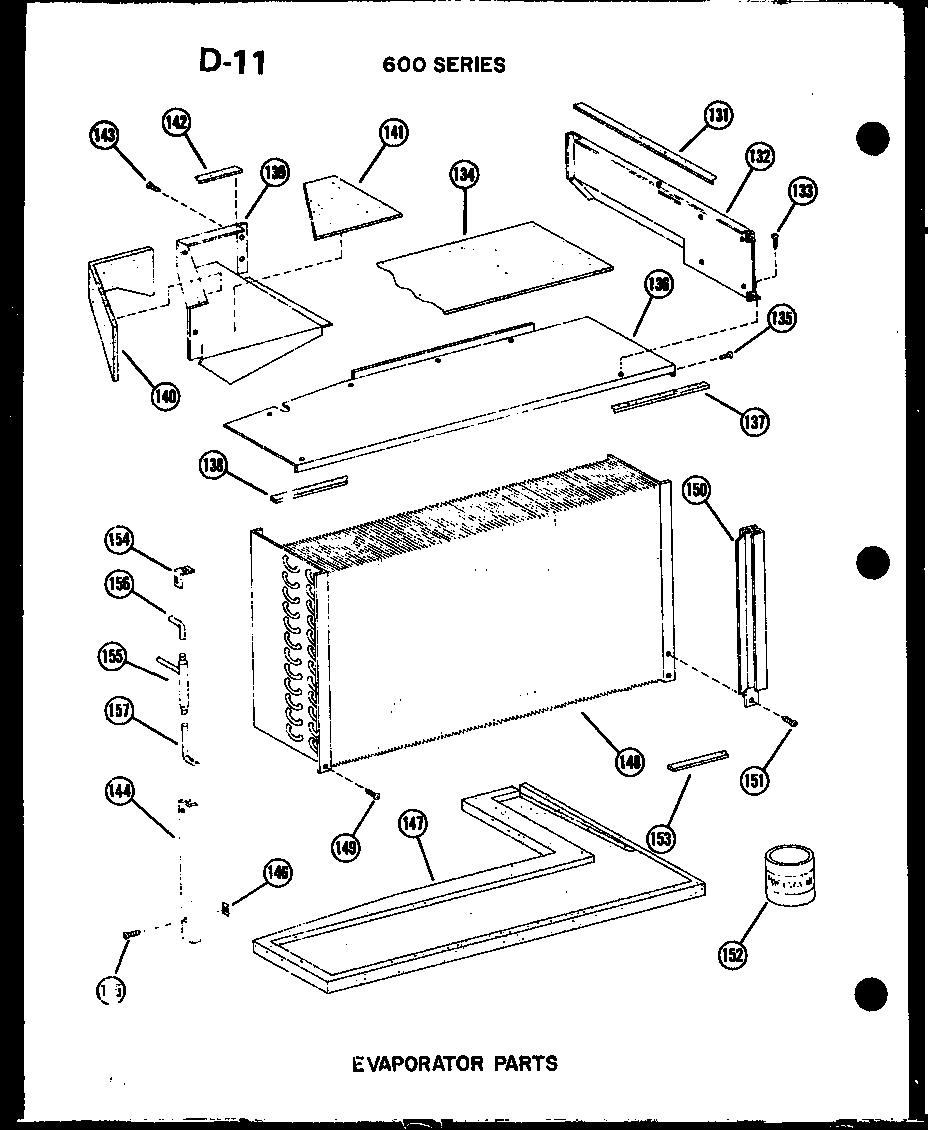 EVAPORATOR PARTS (212-2JM/P54655-65R) (614-2N/P54720-41R) (215-5J/P54655-63R) (621-3J-1/P54720-39R) (621-5J/P54720-34R) (215-3J-1/P54655-58R) (218-3JM/P54655-60R) (624-3J-1/P54720-40R) (218-5J/P54655-64R) (624-3J/P54720-28R) (624-3J/P54720-29R) (218-3J-1