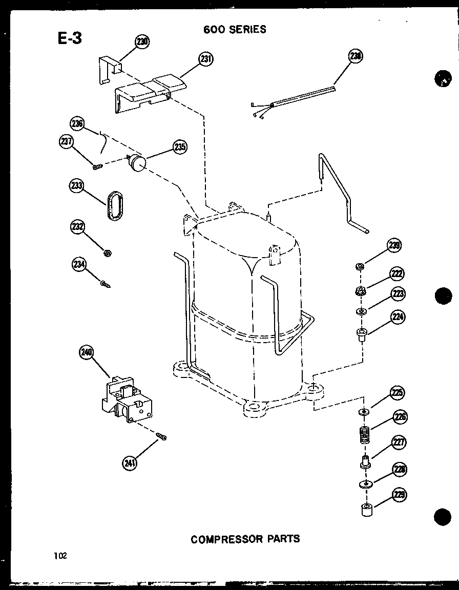 COMPRESSOR PARTS (212-2JM/P54655-65R) (614-2N/P54720-41R) (215-5J/P54655-63R) (621-3J-1/P54720-39R) (621-5J/P54720-34R) (215-3J-1/P54655-58R) (218-3JM/P54655-60R) (624-3J-1/P54720-40R) (218-5J/P54655-64R) (624-3J/P54720-28R) (624-3J/P54720-29R) (218-3J-1