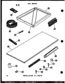 Installation kit parts (212-2jm/p54655-65r) (614-2n/p54720-41r) (215-5j/p54655-63r) (621-3j-1/p54720-39r) (621-5j/p54720-34r) (215-3j-1/p54655-58r) (218-3jm/p54655-60r) (624-3j-1/p54720-40r) (218-5j/p54655-64r) (624-3j/p54720-28r) (624-3j/p54720-29r) (218