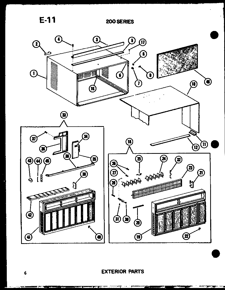 EXTERIOR PARTS (215-3NE/P55417-8R) (215-3EW/P55417-26R) (215-3N/P55417-6R) (215-3W/P55417-27R) (215-3NH/P55417-5R) (215D-3HW/P55417-28R) (215-5N/P55417-9R) (218-3JM/P55417-2R) (218-3N/P55417-1R) (218D-3JM/P55417-4R) (218-5N/P55417-10R) (218D-3JH/P55417-3R