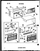 Exterior parts (215-3ne/p55417-8r) (215-3ew/p55417-26r) (215-3n/p55417-6r) (215-3w/p55417-27r) (215-3nh/p55417-5r) (215d-3hw/p55417-28r) (215-5n/p55417-9r) (218-3jm/p55417-2r) (218-3n/p55417-1r) (218d-3jm/p55417-4r) (218-5n/p55417-10r) (218d-3jh/p55417-3r