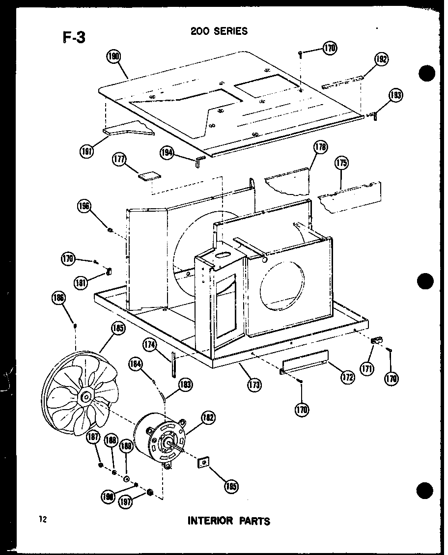 INTERIOR PARTS (215-3NE/P55417-8R) (215-3EW/P55417-26R) (215-3N/P55417-6R) (215-3W/P55417-27R) (215-3NH/P55417-5R) (215D-3HW/P55417-28R) (215-5N/P55417-9R) (218-3JM/P55417-2R) (218-3N/P55417-1R) (218D-3JM/P55417-4R) (218-5N/P55417-10R) (218D-3JH/P55417-3R