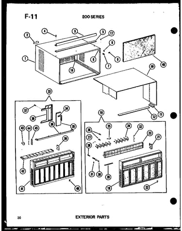 Exterior parts (218-3jm/p55417-23r) (218-3mw/p55417-29r) (218-3n/p55417-24r) (218-3w/p55417-30r) (218d-3jm/p55417-21r) (218d-3mw/p55417-31r) (218d-3jh/p55417-22r) (218d-3hw/p55417-32r)