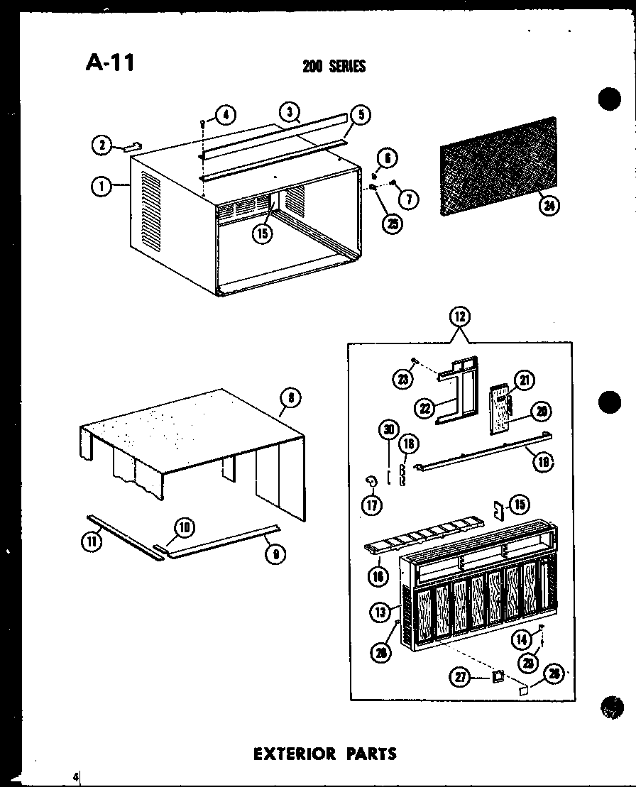 Exterior parts