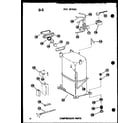 Amana 218D-3HWS/P55417-51R compressor parts diagram