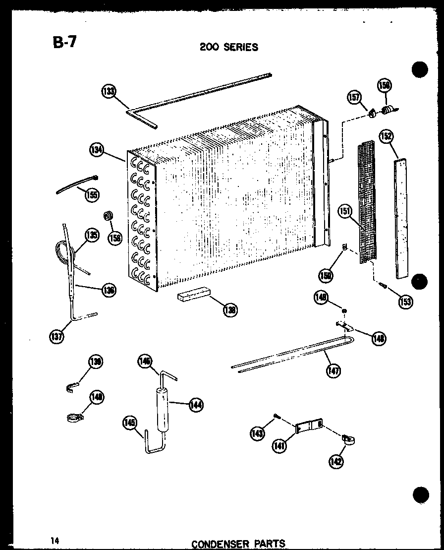 Condenser parts
