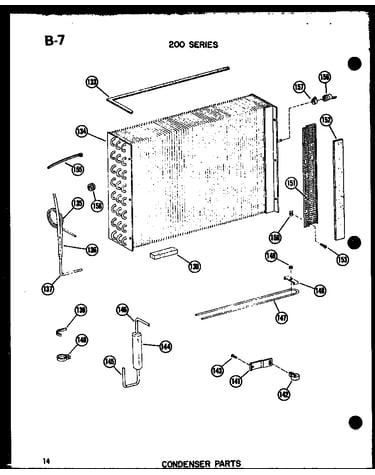 Condenser parts