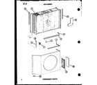 Amana ES619-3R/P54720-98R condenser parts diagram