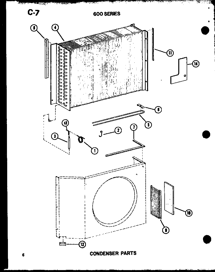 Condenser parts