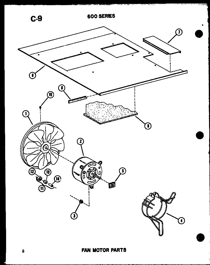 FAN MOTOR PARTS