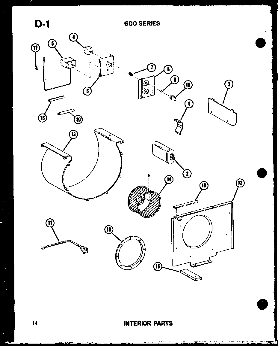 Interior parts