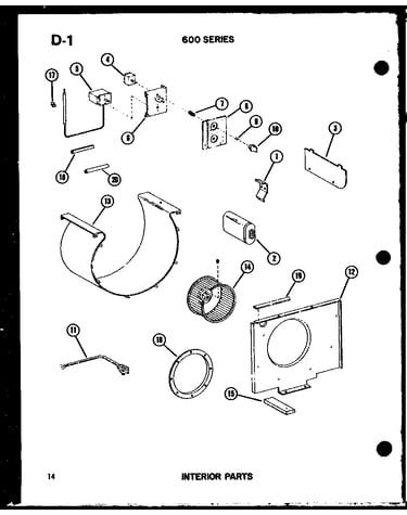 Interior parts