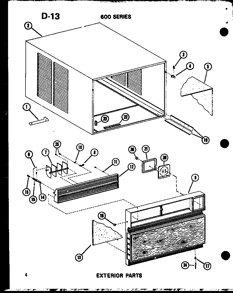 Exterior parts